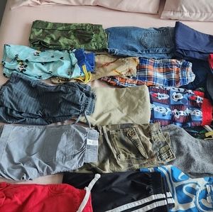 4T boys shorts  & swim trunks 20 pieces